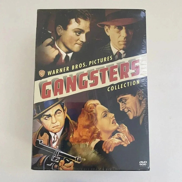 Warner Bros. Gangsters Collection 6-DVD Box Set ~ Cagney Bogart ~ Sealed